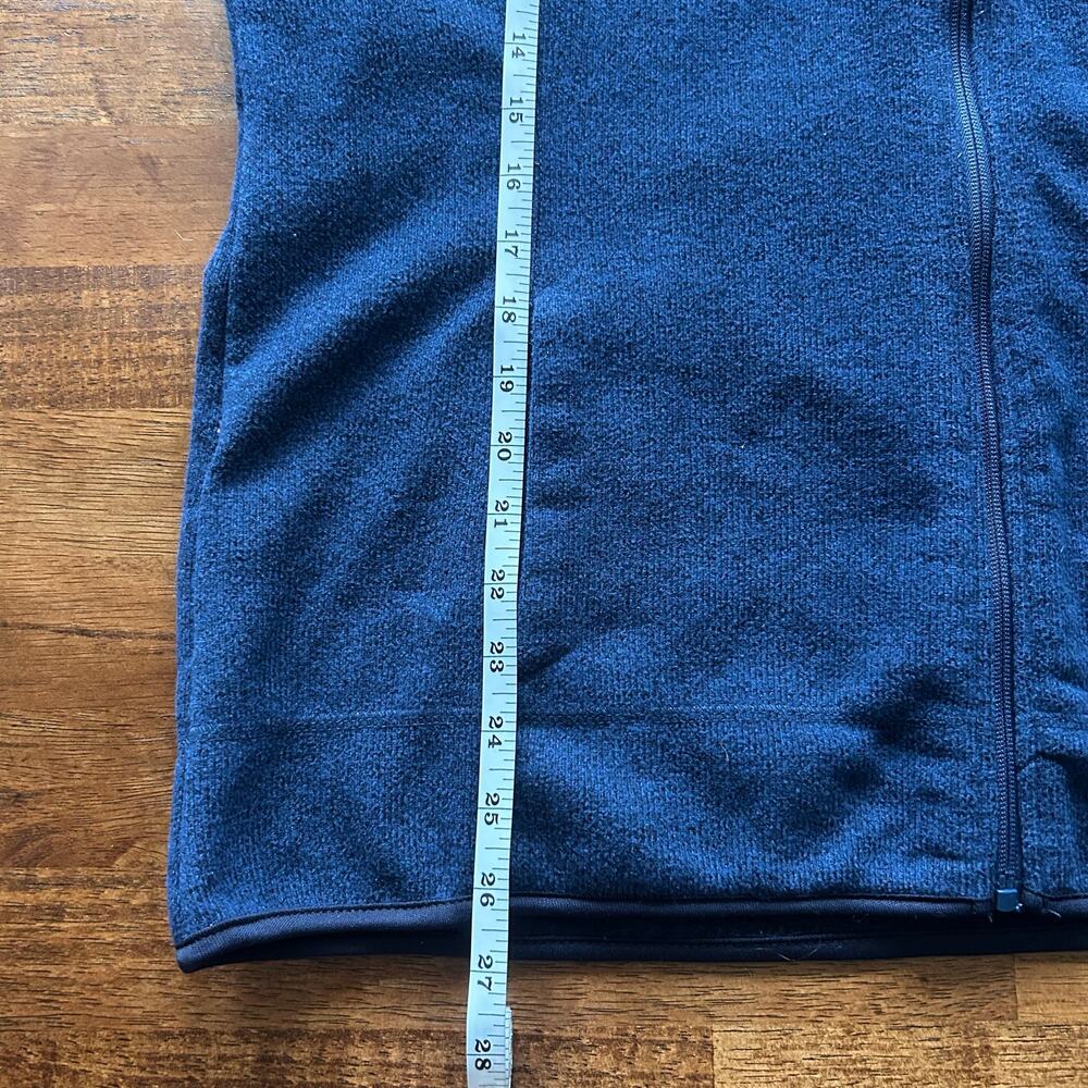Laura Scott Full Zip Fleece Jacket snowflake Nordic Pattern Size XL (Runs Small) - Picture 6 of 9